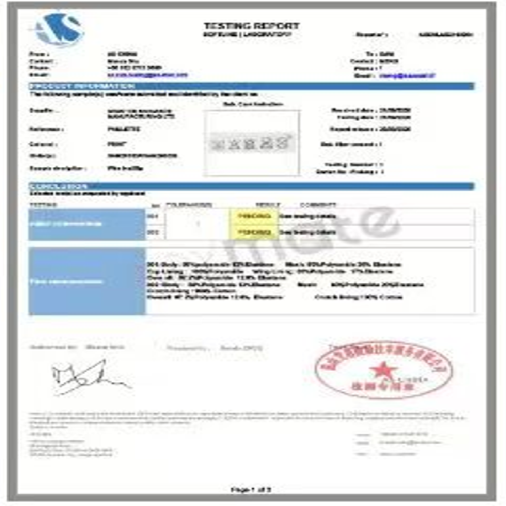 Dongguan Blue Water Fairy Garments Co., Ltd.